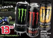 Monster Energy Drink-500ml Each