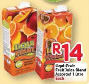 Liqui-Fruit Fruit Juice Blend-1Ltr Each