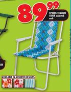 Spring Tension Chair Assorted