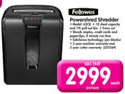 Fellowes Powershred Shredder 63CB