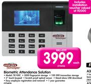 Uniclax Biometric Attendance Solution TK100C
