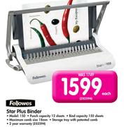 Fellowes Star Plus Binder 150