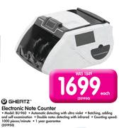 Ghertz Electronic Note Counter BU960