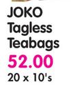Joko Tagless Teabags-20X10's