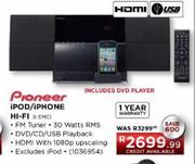 Pioneer iPod/piPhone Hi-Fi 
