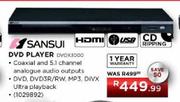 Sansui DVD Player 