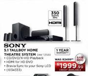 Sony 5.1 Tallboy Home Theatre System