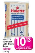 Huletts Sunsweet Light Brown Sugar-15 x 1Kg