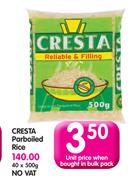 Cresta Parboiled Rice-40 x 500g 