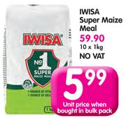 Iwisa Super Maize Meal-10 x 1Kg