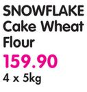 Snowflake Cake Wheat Flour-4 x 5kg