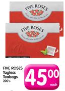 Five Roses Tagless Teabags-200's