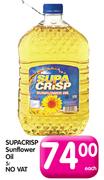 Supacrisp Sunflower Oil-5Ltr 