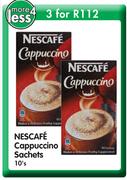 Nescafe Cappuccino Sachets-3x10's Pack