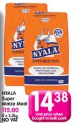 Nyala Super Maize Meal-8 x 2.5kg