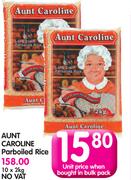 Aunt Caroline Parboiled rice - 10 x 2kg No Vat
