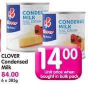 Clover Condensed Milk-6 x 385g