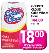 Golden Cloud Cake Wheat Flour-8 x 1Kg