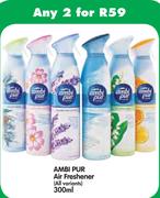 Ambi Pur Air Freshener(All Variants)-2 x 300ml