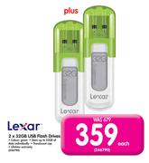 Lexar 2 x 32GB USB Flash Drives