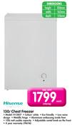 Hisense 130Ltr Chest Freezer H130CF