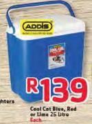 Addis Cool Cat Blue,Red Or Lime-25Ltr Each