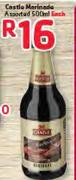 Castle Marinade Assorted-500ml Each
