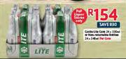 Castle Lite Cans-24x330ml Or Non Returnable Bottles-24x340ml Per Case