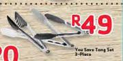 You Save Tong Set 3 Piece