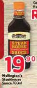 Wellington's Steakhouse Sauce-700ml