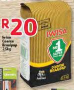 Iwisa Coarse Braaipap-2.5kg