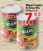 Miami Tomato & Onion Mix-410g Each