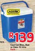 Addis Cool Cat Blue, Red Or Lime-25L Each