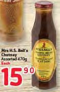 Mrs. H.S Ball's Chutney Assorted-470G