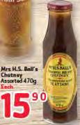 Mrs H.S. Ball's Chutney Assorted-470G
