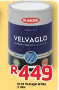 Plascon VL01 Velvaglo White-5Ltr