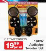 160W Audiopipe Tweeter Set-Per Set
