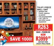 Tulip 3 Piece Wall unit