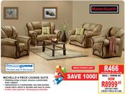 CommaGomma Michelle 4 Piece Lounge Suite