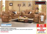 CommaGomma Ceasar 4 Piece Lounge Suite