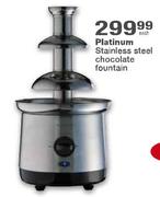 Platinum Stainless Steel Chocolate Fountain