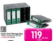 Files Lever Arch Storage Box Per Box