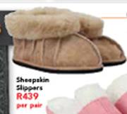 Dischem sales sheepskin slippers