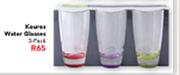 Water glasses-3 Pack