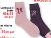 Lambswool Socks-Per Pair