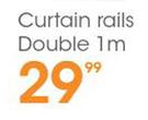 Curtain Rails Double-1m