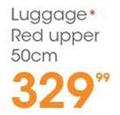 Luggage Red Upper 50cm