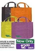 House & Homw Shopping Bag-Each