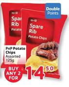 PnP Potato Chips Assorted-2x125G