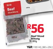 Beef Sliced Biltong-180g